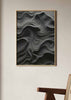 Cuadro geométrico y minimalista, Posters, Prints, & Visual Artwork, Black Waves Veris Collection I