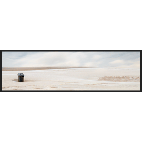 cuadro horizontal de fotografía de playa para salón o dormitorio - kuadro