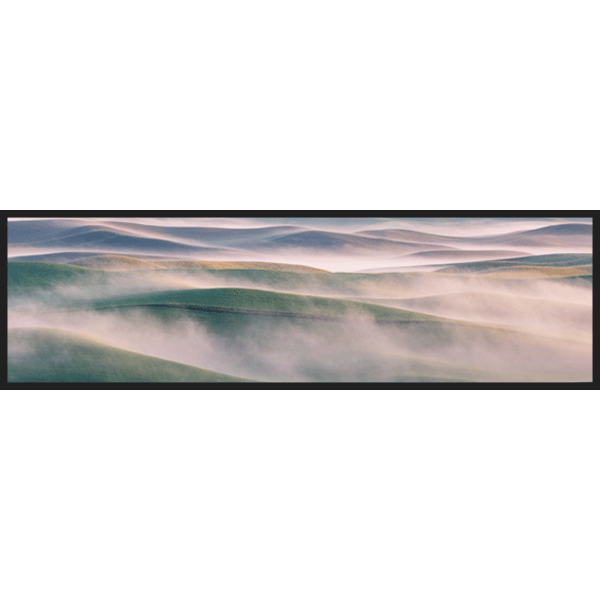 cuadro horizontal de fotografía de paisaje de montañas para salón o dormitorio - kuadro
