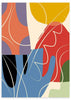 Cuadro colorido y abstracto, Abstract Color Collage, kuadro.es