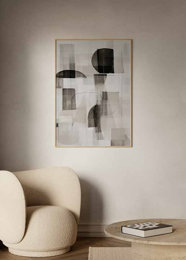 Cuadro abstracto y geométrico, Posters, Prints, & Visual Artwork, Geometry Veris Collection X