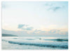 Cuadro fotográfico y horizontal de playa y olas. Una obra con la que casi podrás sentir la brisa del océano.