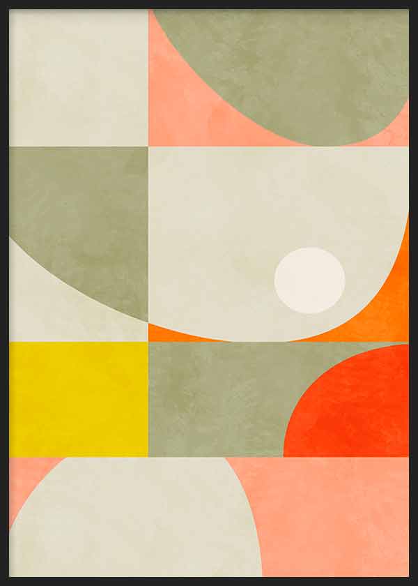 Cuadro colorido y abstracto, Posters, Prints, & Visual Artwork, Summer Circles22 1 V
