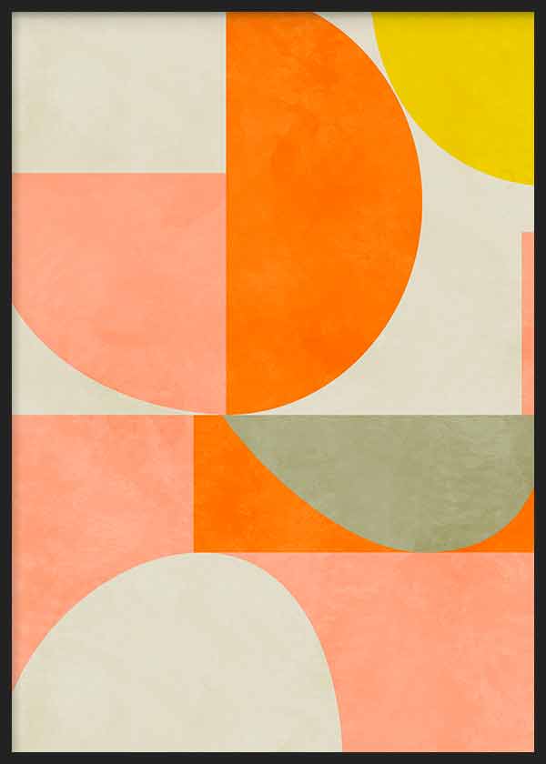 Cuadro colorido y abstracto, Posters, Prints, & Visual Artwork, Summer Circles22 3 V