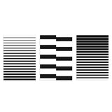 conjunto de cuadros minimalistas en blanco y negro, modernos - kuadro