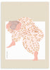 lámina decorativa de ilustración de mujer abstracta en tonos claros - kuadro