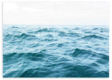 lámina decorativa fotográfica de océano y olas en el horizonte - kuadro
