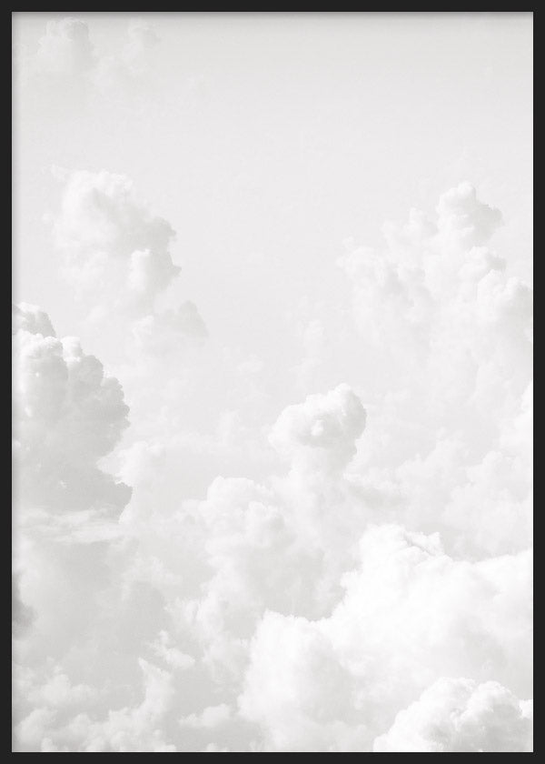 cuadro para lámina decorativa fotográfica de cielo y nubes