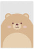 lámina decorativa infantil de ilustración de oso - kuadro