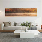decoración con cuadros, ideas - cuadro horizontal de fotografía de bosque - para salón encima del sofá o dormitorio encima de la cama - kuadro