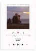 cuadro personalizado spotify con foto para parejas y canción