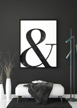 Decoración con cuadros, ideas -  cuadro minimalista y en blanco y negro