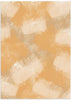 cuadro abstracto otoñal con pinceladas beige. Lámina decorativa.