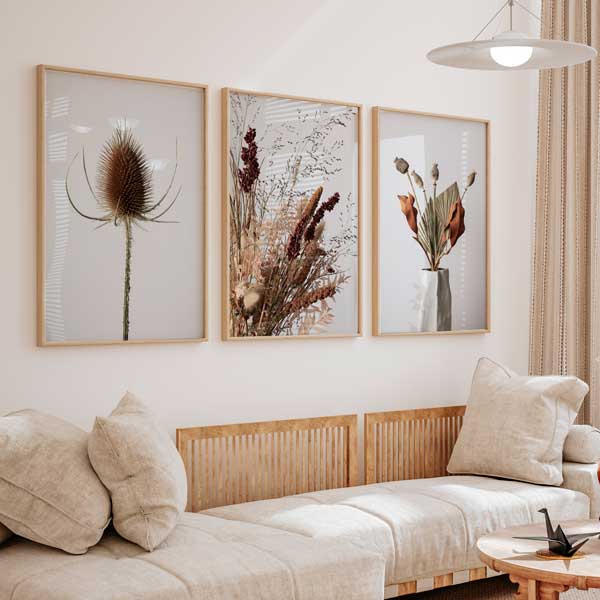 decoración con cuadros, mural - lámina decorativa de flor con espinas, fotografía botánica - kuadro